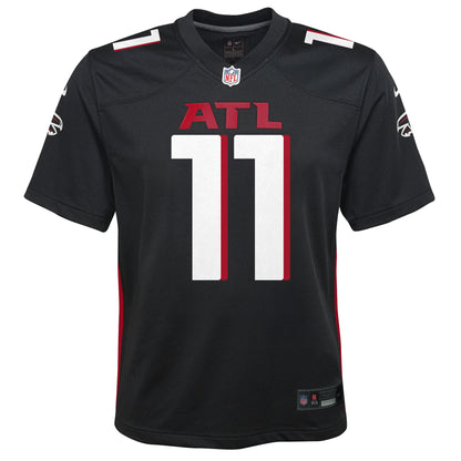 Youth Atlanta Falcons Jalon Walker Nike Black Team Game Jersey
