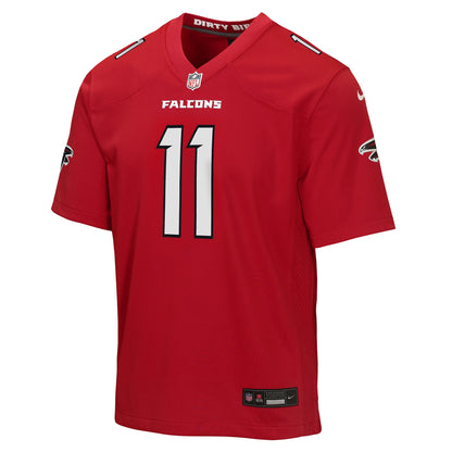 Youth Atlanta Falcons Jalon Walker Nike Red Game Jersey