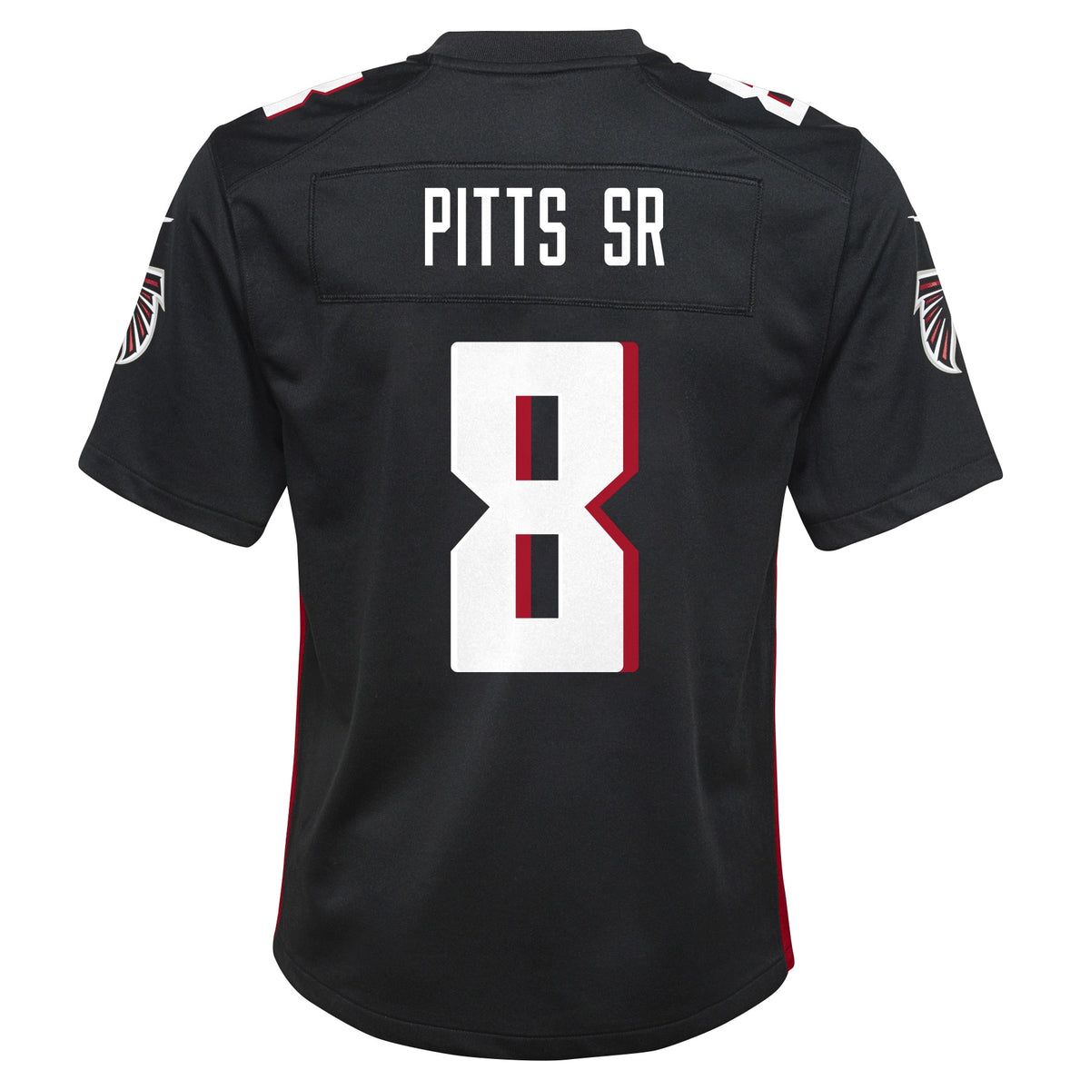 Youth Atlanta Falcons Kyle Pitts Sr. Nike Black Game Jersey