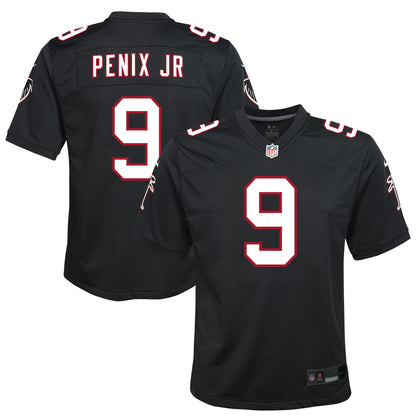 Youth Atlanta Falcons Michael Penix Jr. Nike Black Alternate Game Jersey
