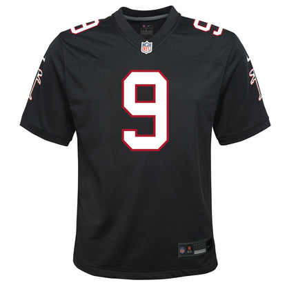 Youth Atlanta Falcons Michael Penix Jr. Nike Black Alternate Game Jersey