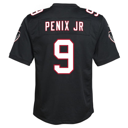 Youth Atlanta Falcons Michael Penix Jr. Nike Black Alternate Game Jersey