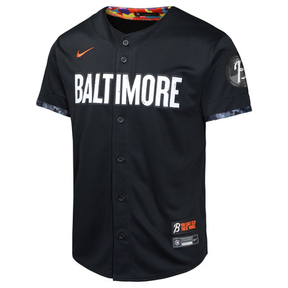Youth Baltimore Orioles Nike Black City Connect Limited Jersey