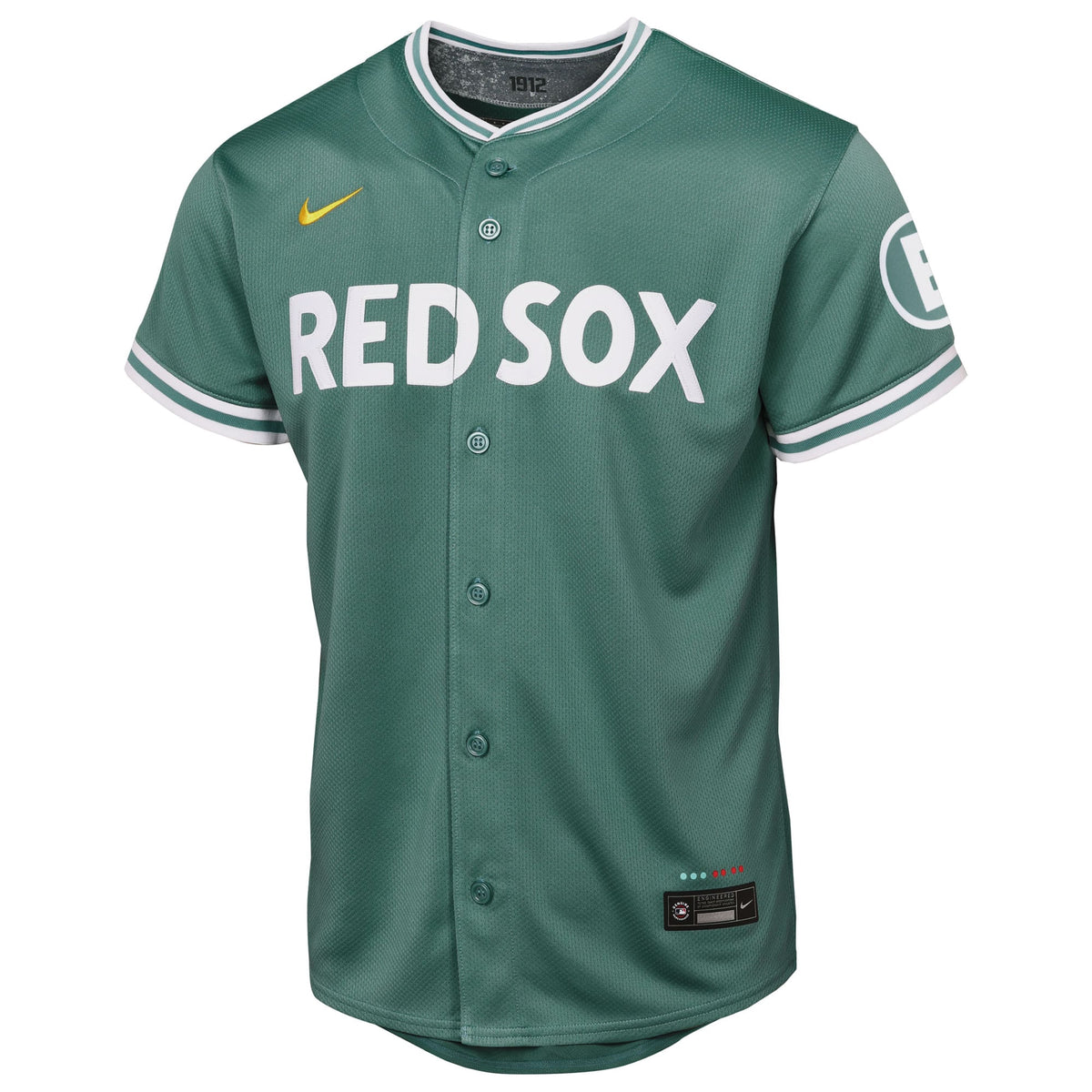 Youth Boston Red Sox Nike Green 2025 City Connect Limited Jersey