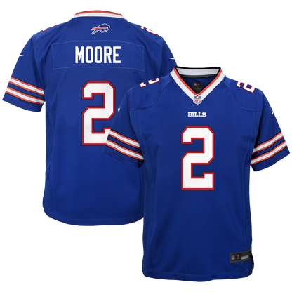 Youth Buffalo Bills D.J. Moore Nike Blue Game Jersey