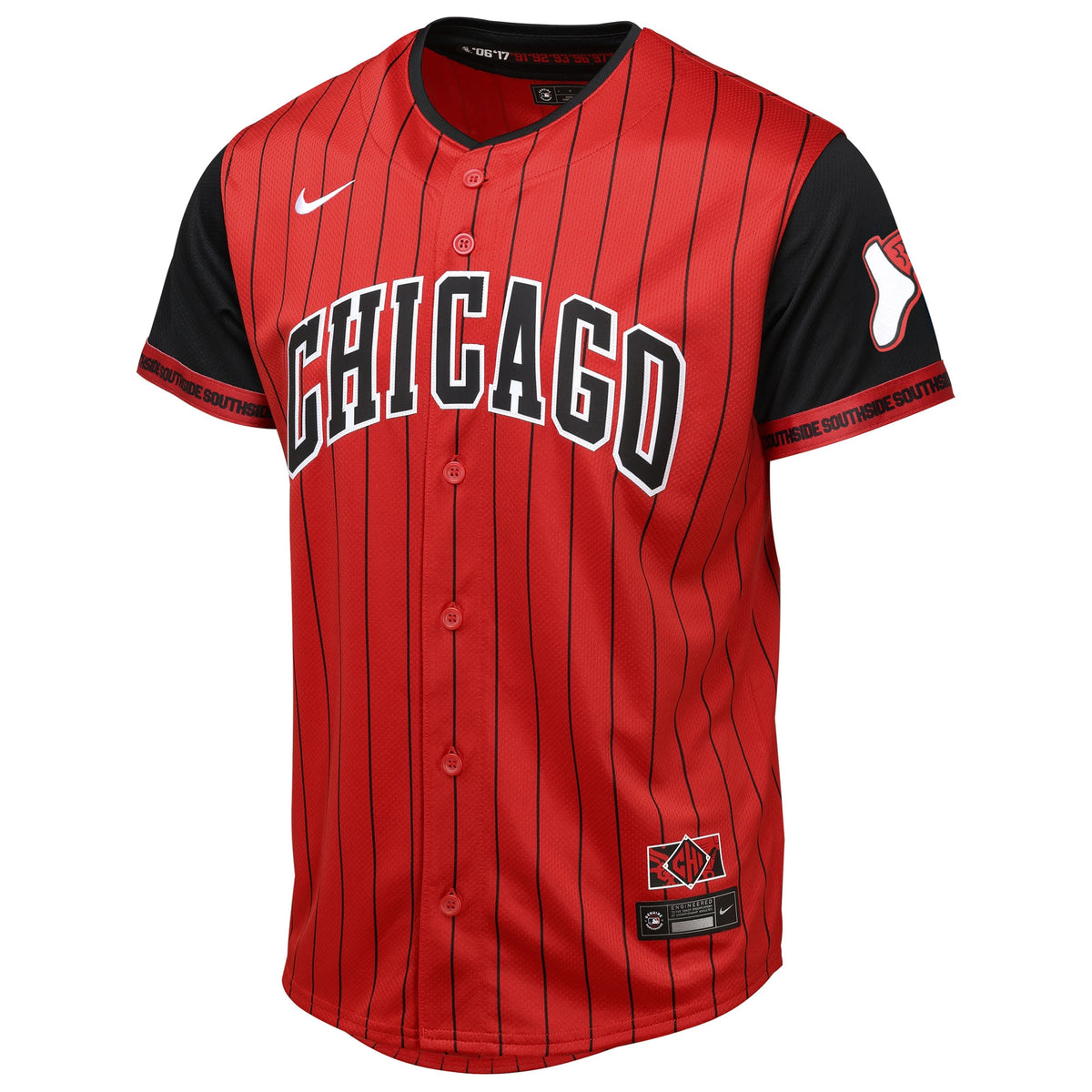 Youth Chicago White Sox Red/Black 2025 City Connect Limited Jersey