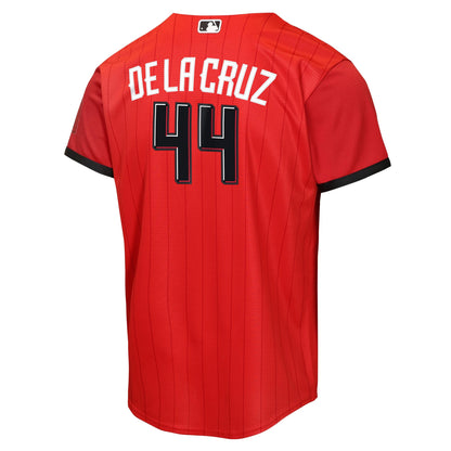 Youth Cincinnati Reds Elly De La Cruz Nike Red 2026 City Connect Stadium Jersey