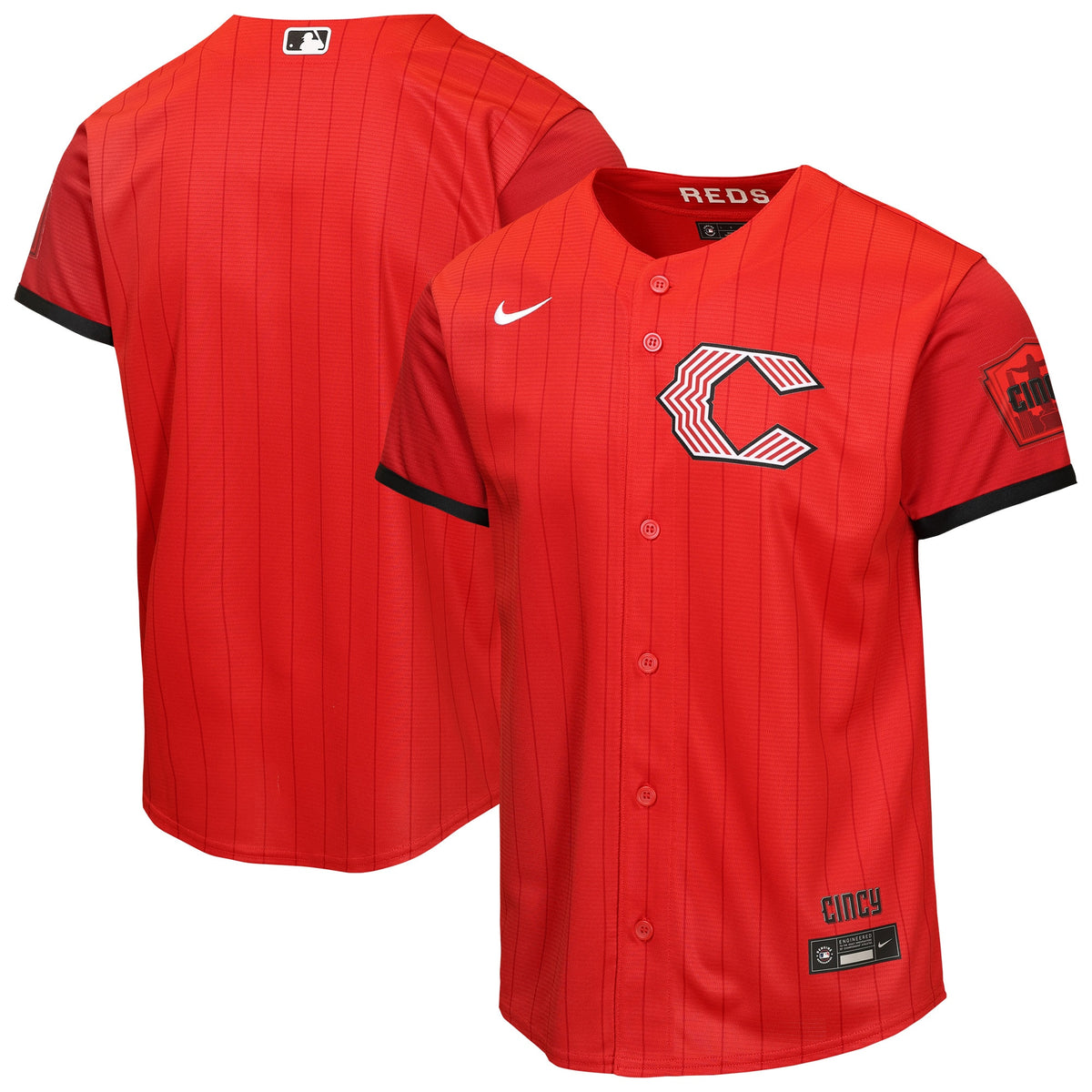 Youth Cincinnati Reds Nike Red 2026 City Connect Stadium Jersey
