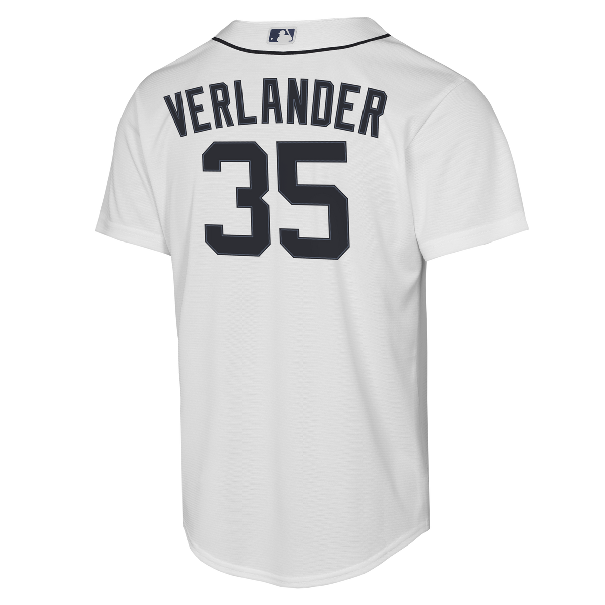 Youth Detroit Tigers Justin Verlander Nike White Home Replica Jersey