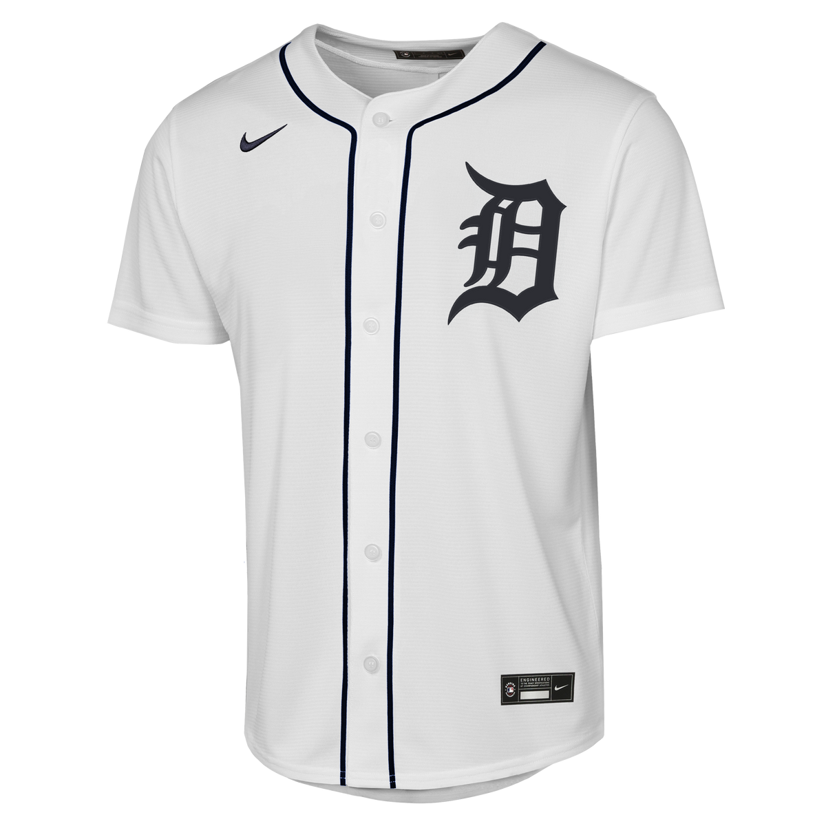 Youth Detroit Tigers Justin Verlander Nike White Home Replica Jersey