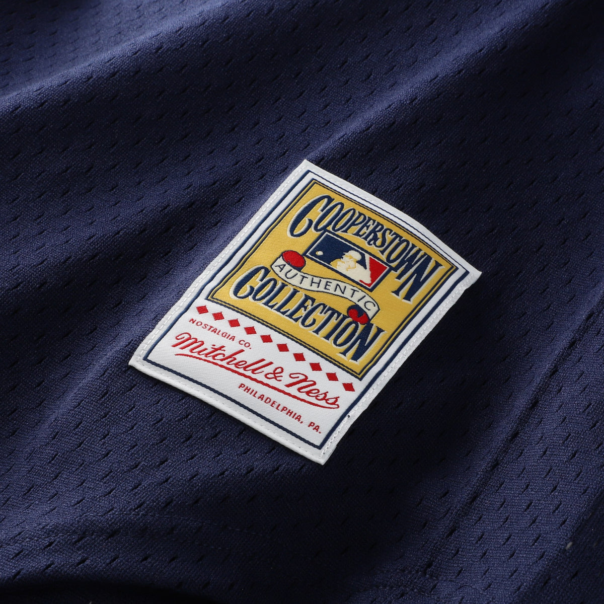 Youth Detroit Tigers Kirk Gibson Mitchell & Ness Navy Cooperstown Collection Mesh Batting Practice Jersey