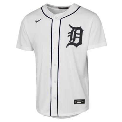 Youth Detroit Tigers Tarik Skubal Nike White Home Replica Player Jersey