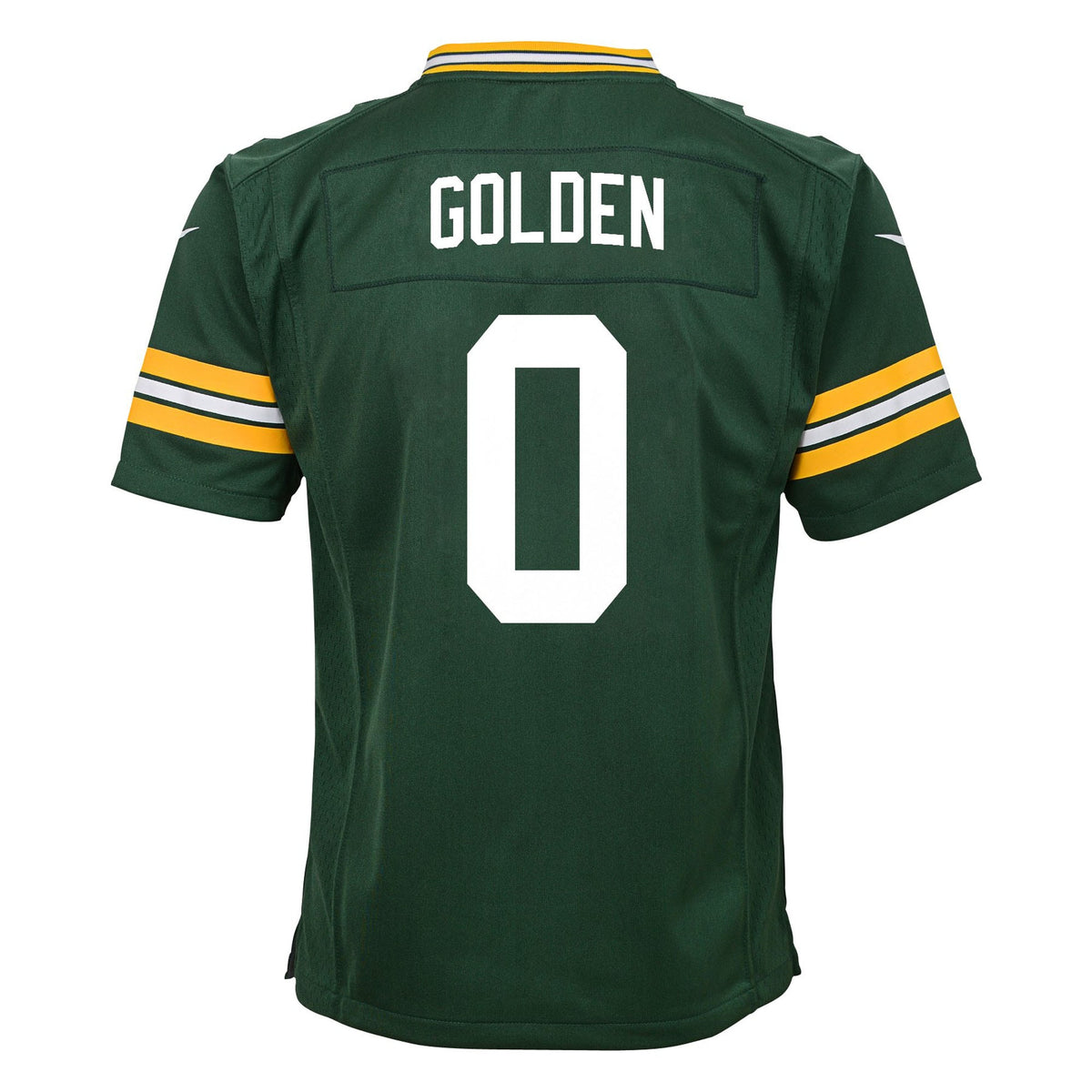 Youth Green Bay Packers Matthew Golden Nike Green Team Game Jersey
