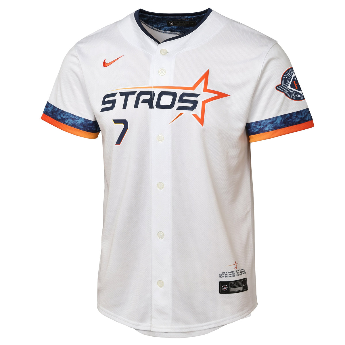 Youth Houston Astros Craig Biggio Nike White 2025 City Connect Limited Player Jersey