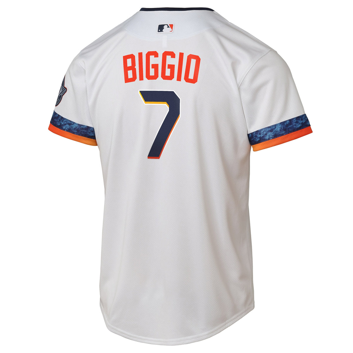 Youth Houston Astros Craig Biggio Nike White 2025 City Connect Limited Player Jersey