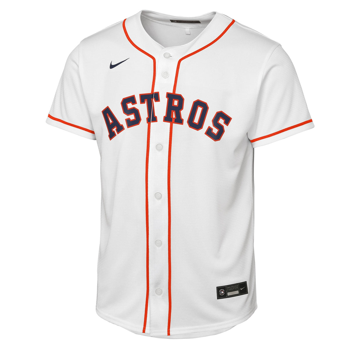 Youth Houston Astros Jose Altuve Nike White Home Replica Player Jersey