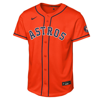 Youth Houston Astros Nike Orange Alternate Stadium Jersey