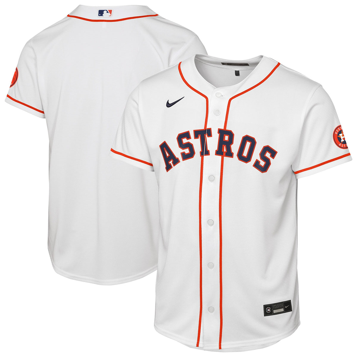 Youth Houston Astros Nike White Home Stadium Jersey