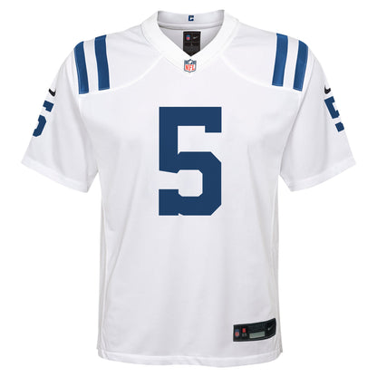Youth Indianapolis Colts Nike White Game Jersey