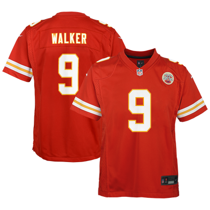 Youth Kansas City Chiefs Kenneth Walker III Nike Red Game Jersey