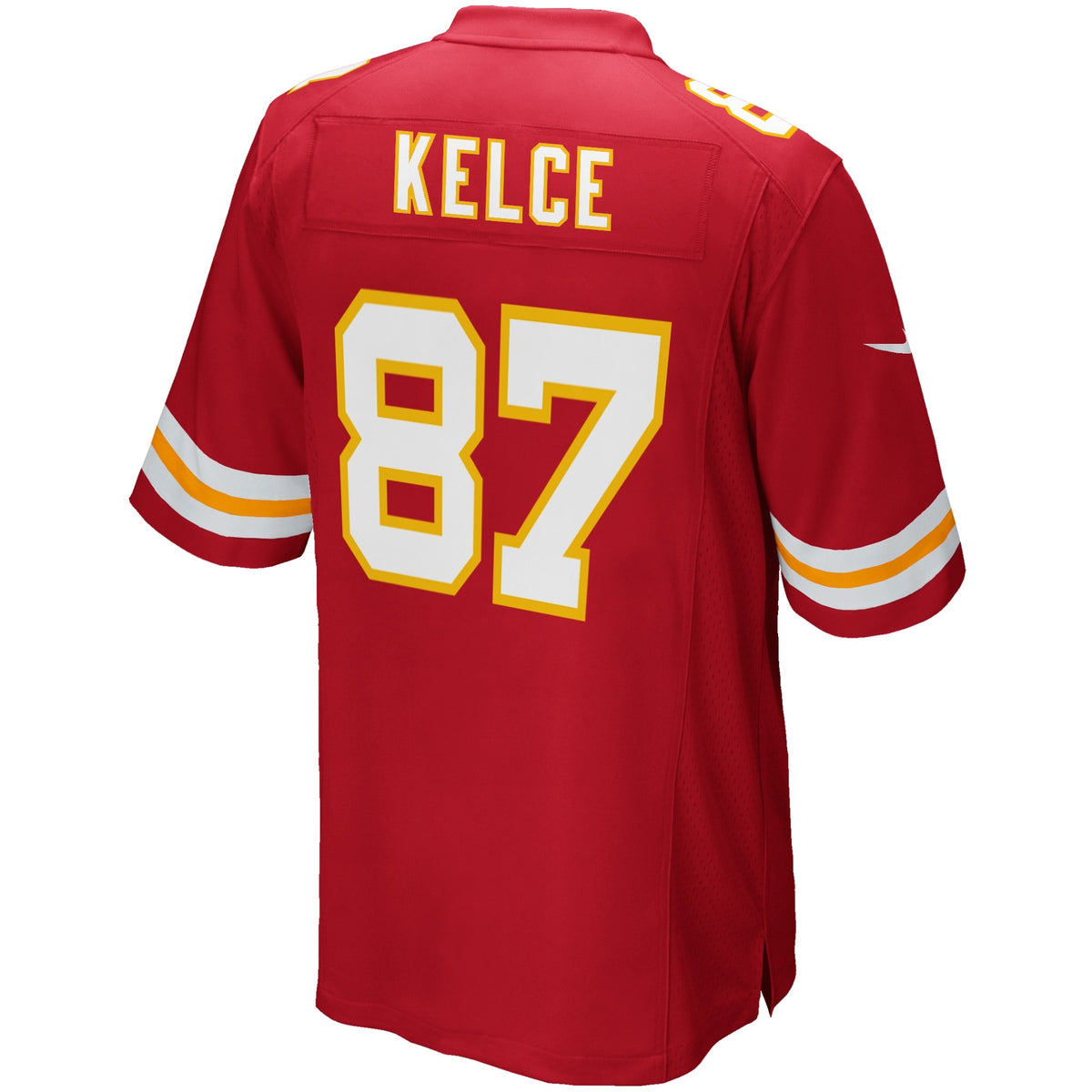Youth Kansas City Chiefs Travis Kelce Nike Red Game Jersey