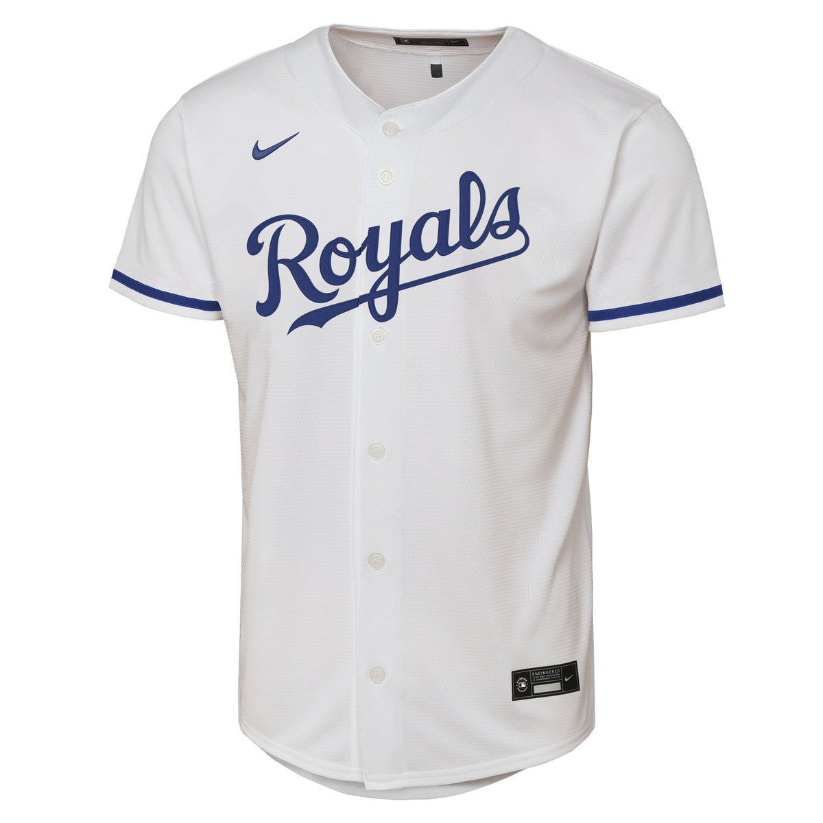 Youth Kansas City Royals Bobby Witt Jr. Nike White Home Replica Player Jersey