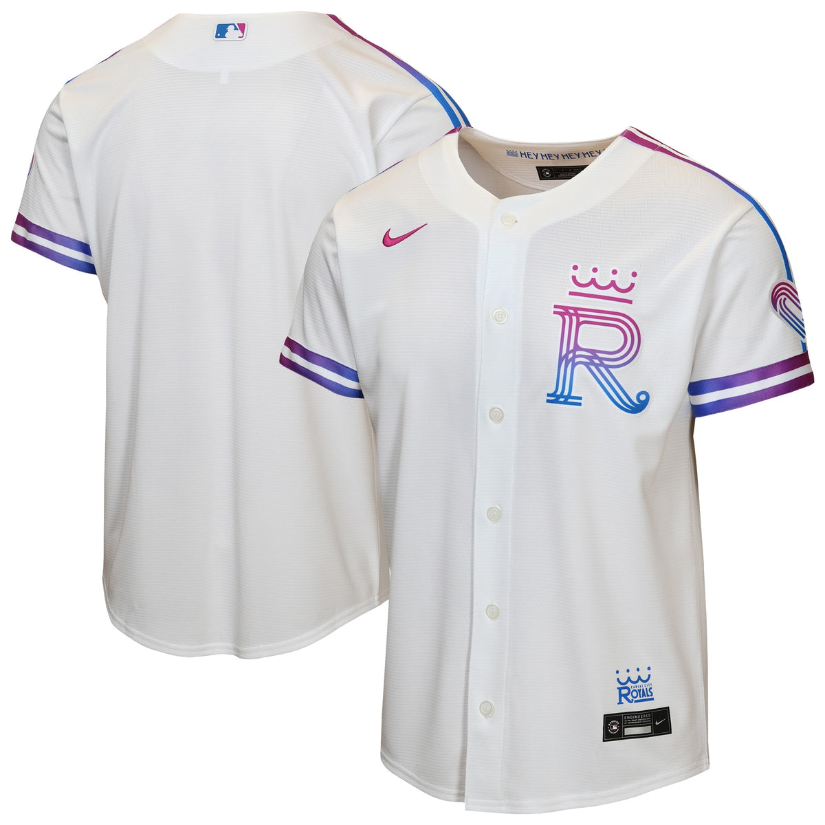 Youth Kansas City Royals Nike White 2026 City Connect Stadium Jersey