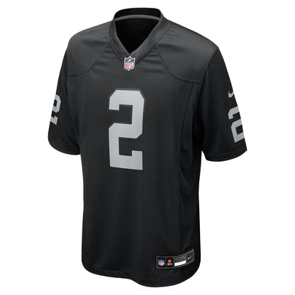 Youth Las Vegas Raiders Ashton Jeanty Nike Black Game Jersey