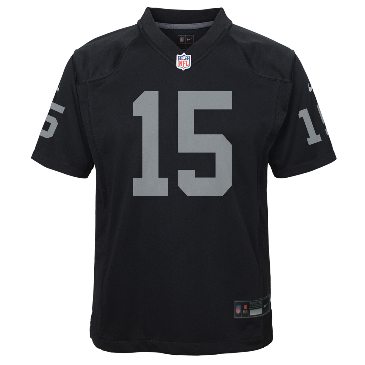 Youth Las Vegas Raiders Fernando Mendoza Nike Black Team Game Jersey