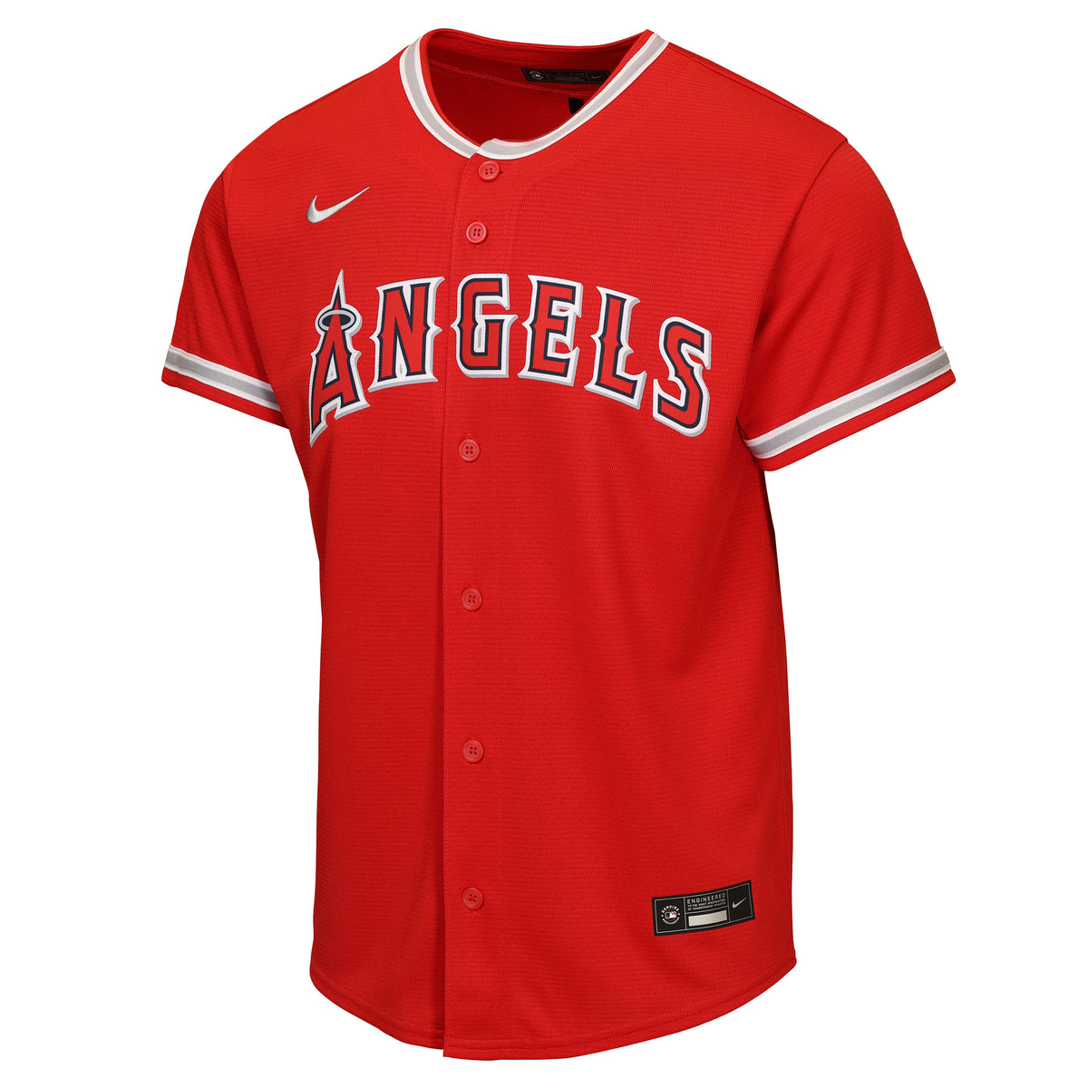 Youth Los Angeles Angels Mike Trout Nike Red Alternate Replica Jersey