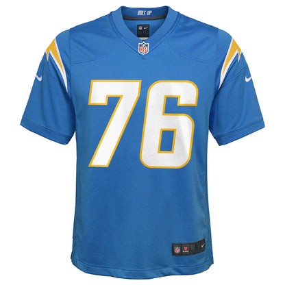 Youth Los Angeles Chargers Joe Alt Nike Powder Blue Game Jersey
