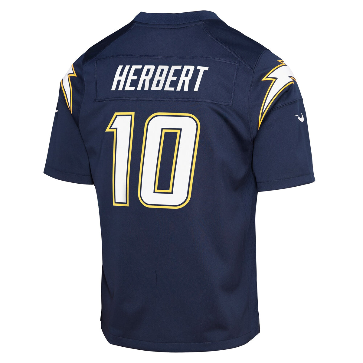 Youth Los Angeles Chargers Justin Herbert Nike Navy Alternate Super Chargers Game Player Jersey