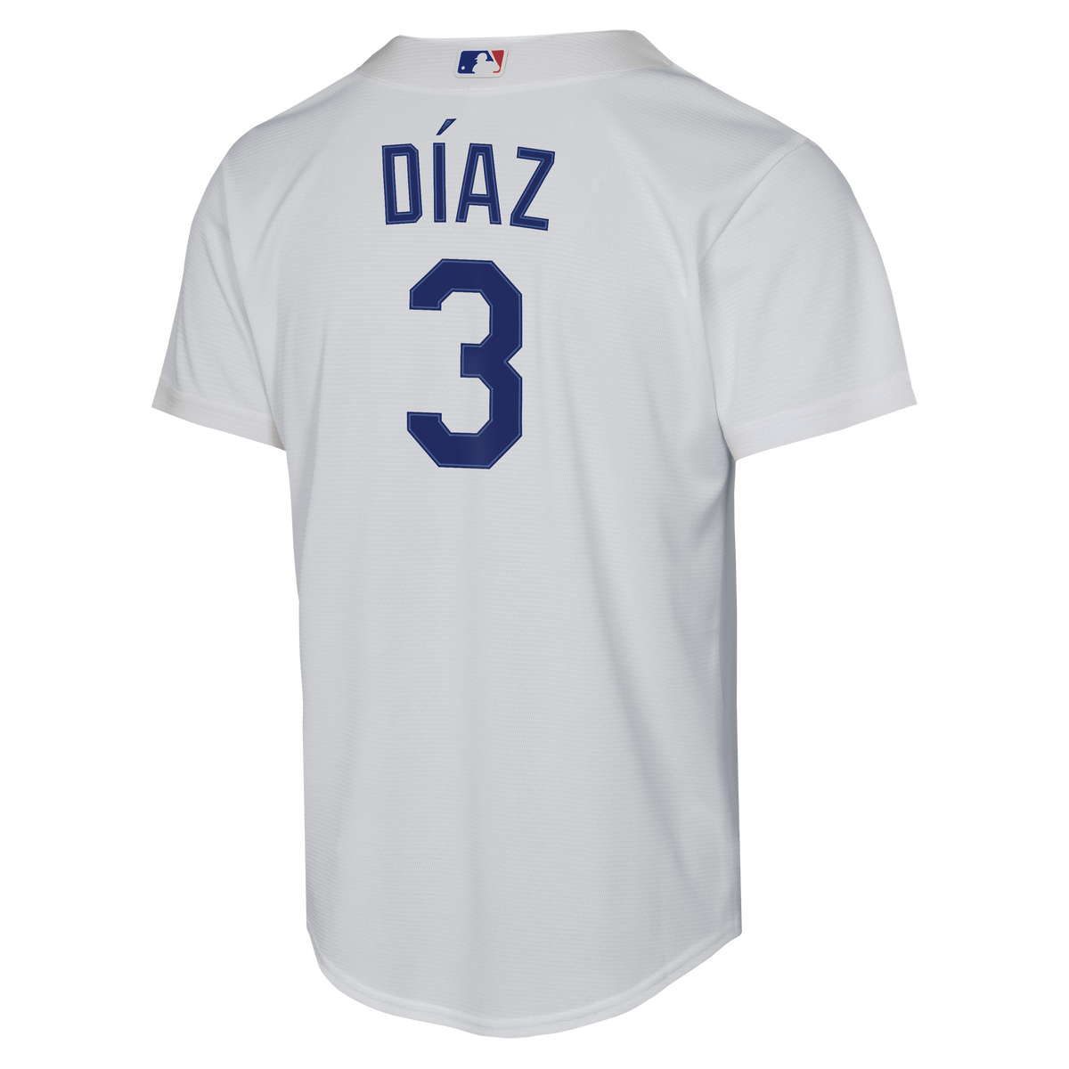 Youth Los Angeles Dodgers Edwin Dí­az Nike White Home Baseline Jersey
