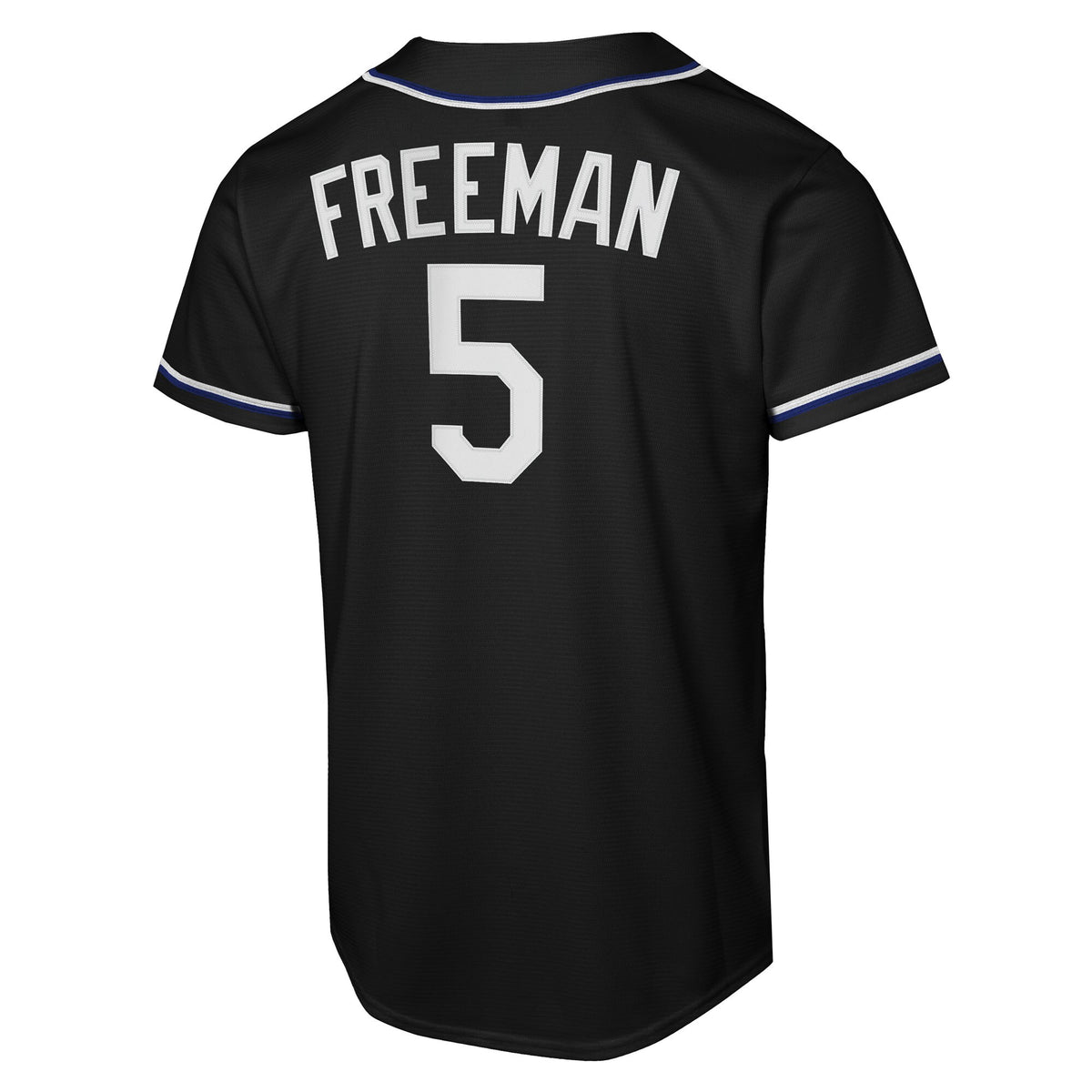 Youth Los Angeles Dodgers Freddie Freeman Nike Black Fashion Replica Player Jersey