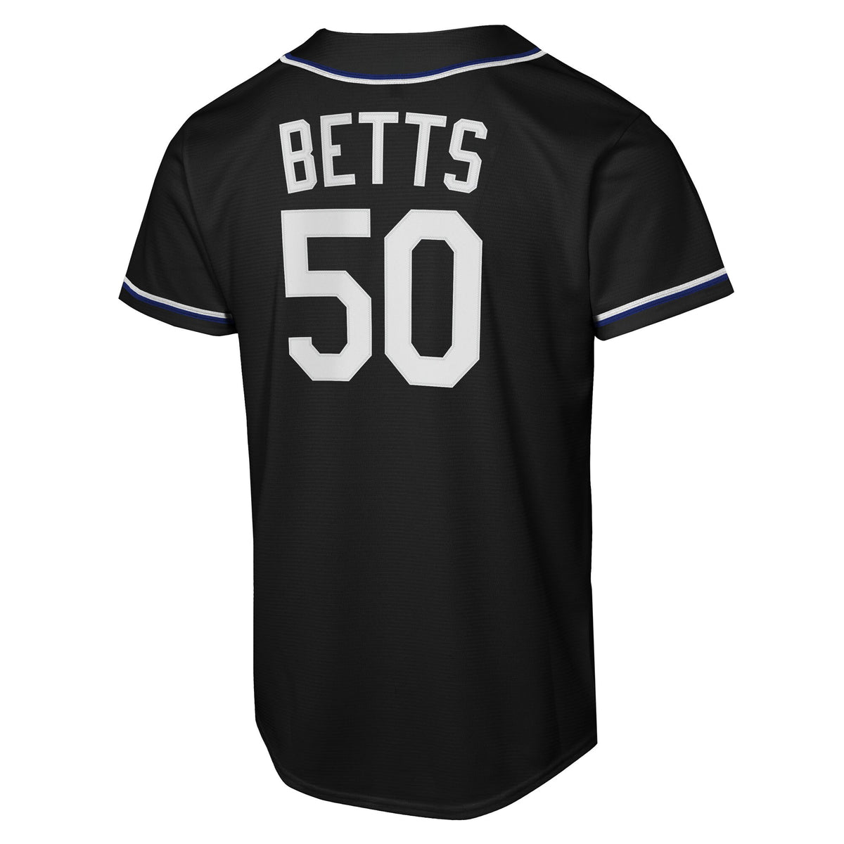 Youth Los Angeles Dodgers Mookie Betts Nike Black Fashion Replica Player Jersey