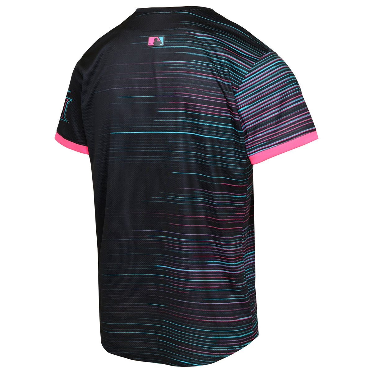Youth Miami Marlins Black 2025 City Connect Limited Jersey