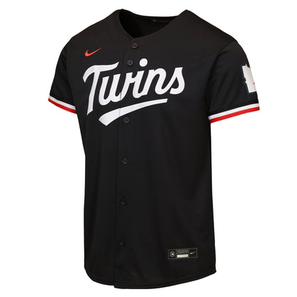 Youth Minnesota Twins Nike Black Alternate 2 Stadium Jersey