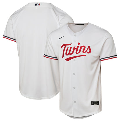 Youth Minnesota Twins Nike White Home Replica Jersey