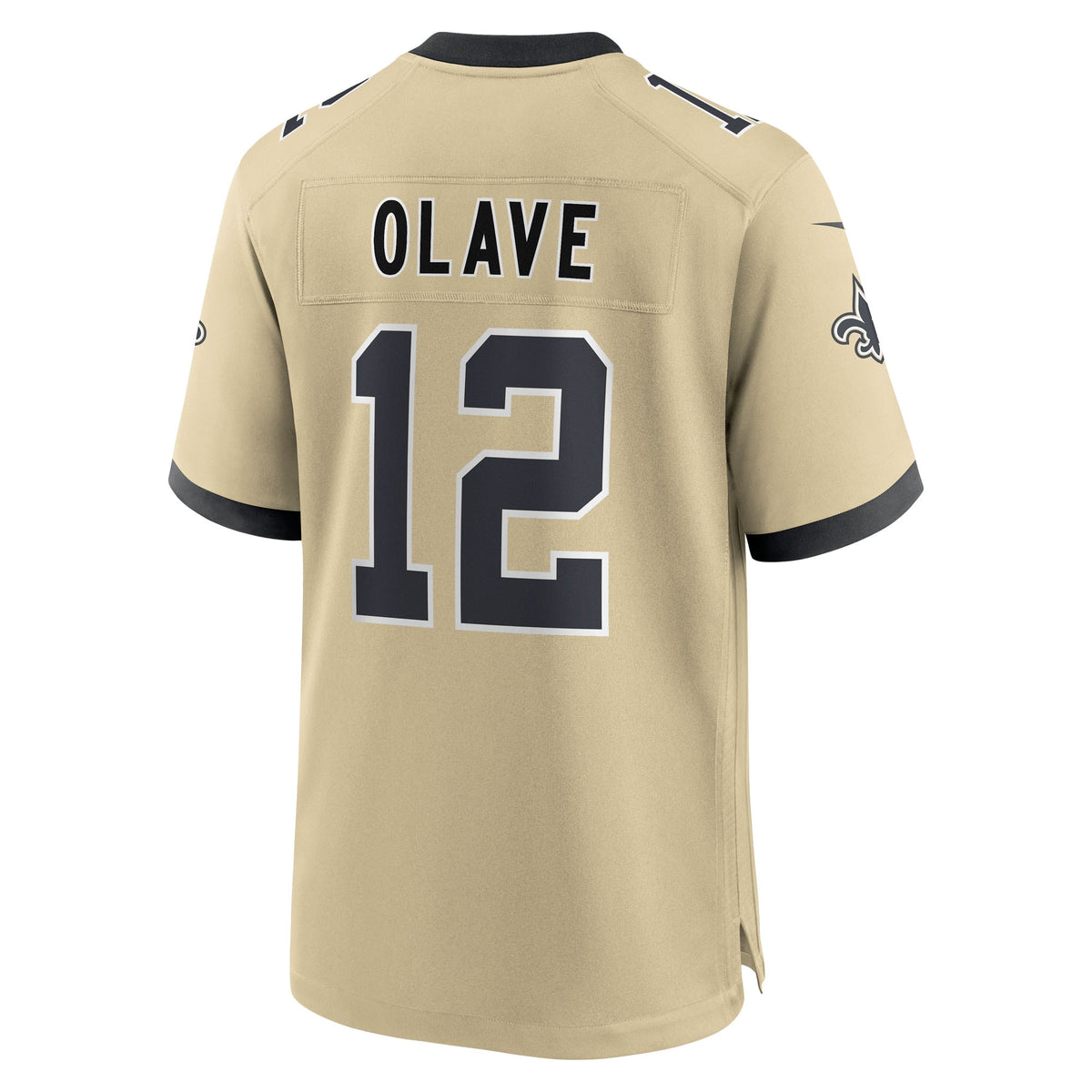 Youth New Orleans Saints Chris Olave Nike Gold Gameday Golds Alternate Game Player Jersey