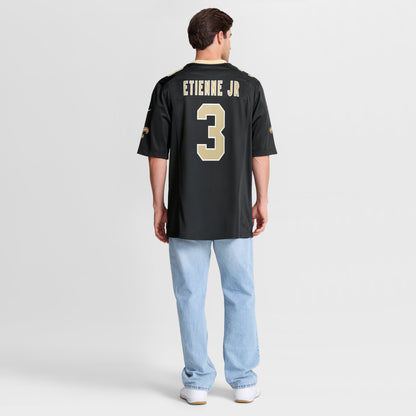Youth New Orleans Saints Travis Etienne Jr Nike Black Game Jersey