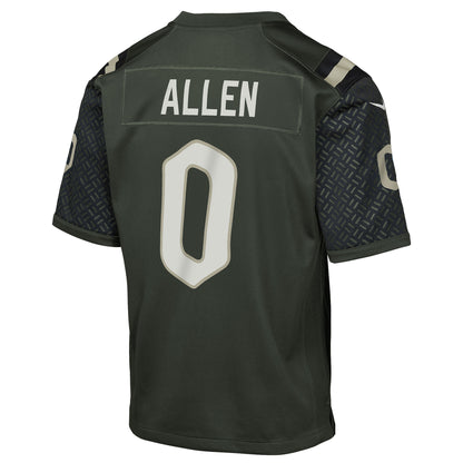 Youth New York Jets Braelon Allen Nike Gotham Green 2025 Rivalries Collection Game Jersey
