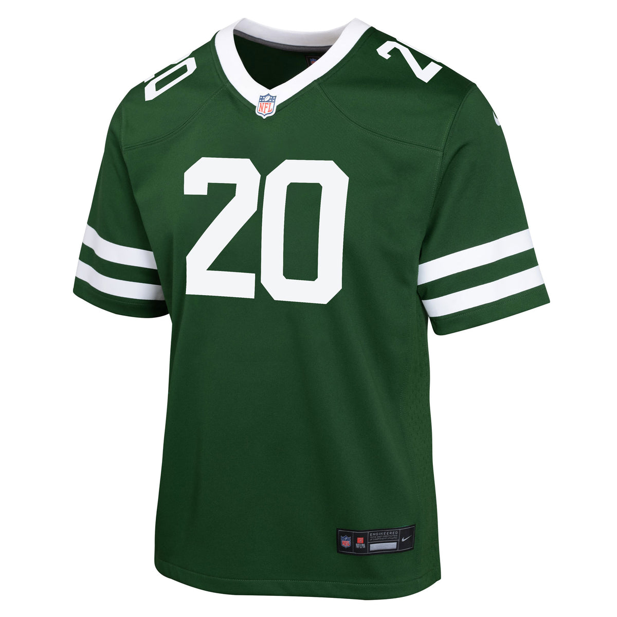 Youth New York Jets Breece Hall Nike Green Game Jersey