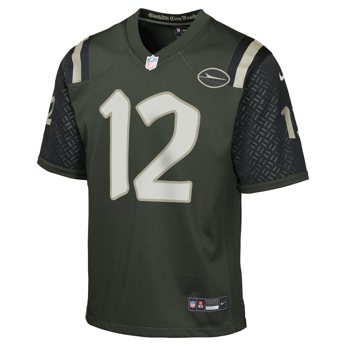 Youth New York Jets Joe Namath Nike Gotham Green 2025 Rivalries Collection Retired Player Game Jersey
