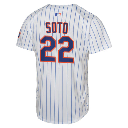 Youth New York Mets Juan Soto Nike White Home Limited Player Jersey