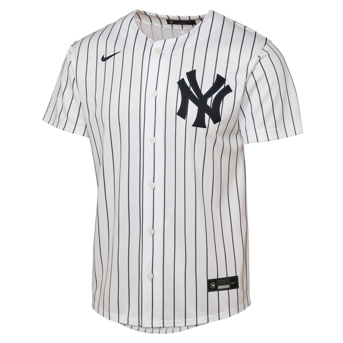 Youth New York Yankees Ben Rice Nike White Home Replica Jersey