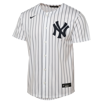 Youth New York Yankees Cody Bellinger Nike White Home Baseline Jersey