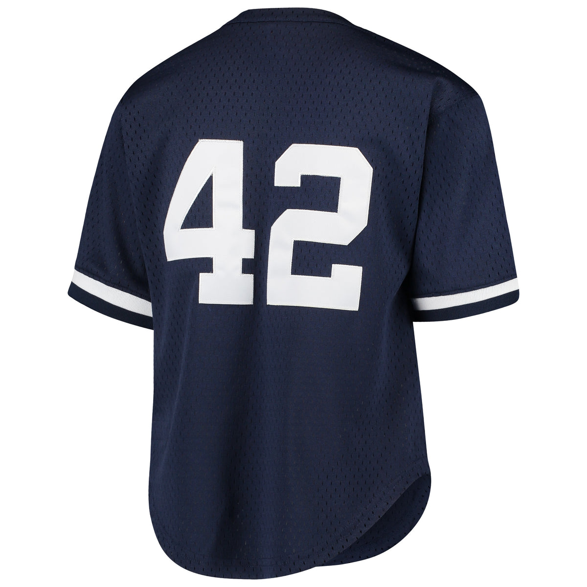 Youth New York Yankees Mariano Rivera Mitchell & Ness Navy Cooperstown Collection Mesh Batting Practice Jersey