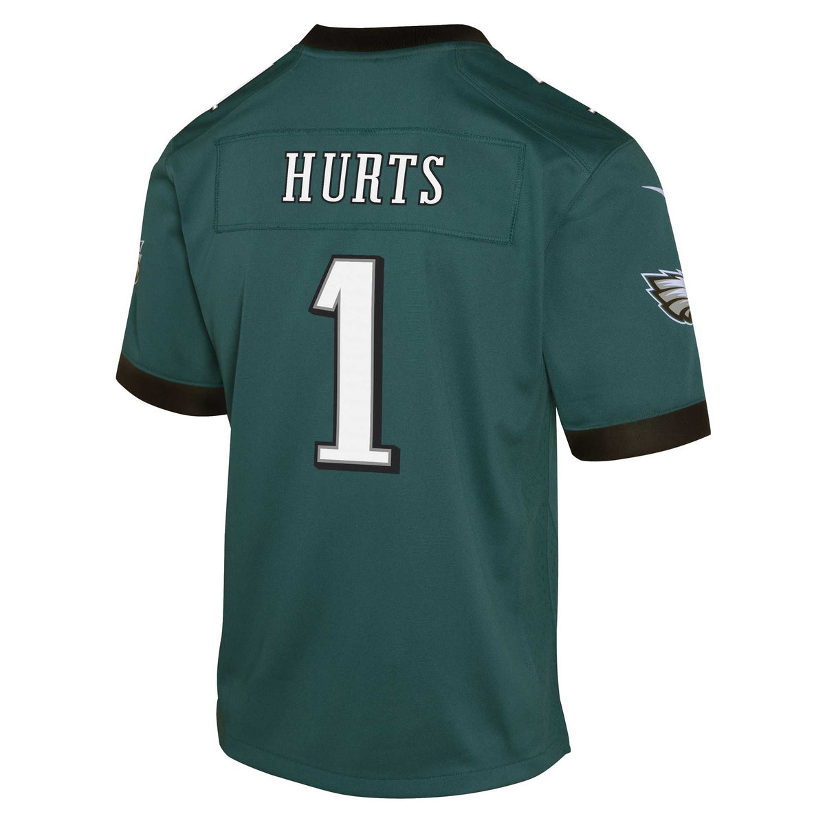 Youth Philadelphia Eagles Jalen Hurts Nike Green Game Jersey