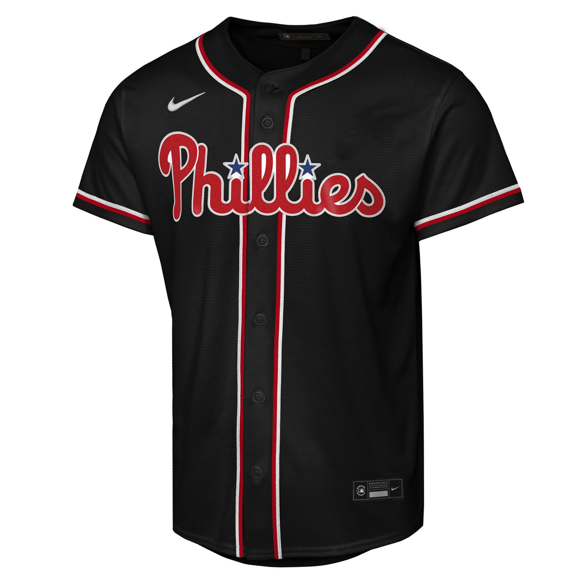 Youth Philadelphia Phillies Bryce Harper Nike Black Fashion Replica Player Jersey