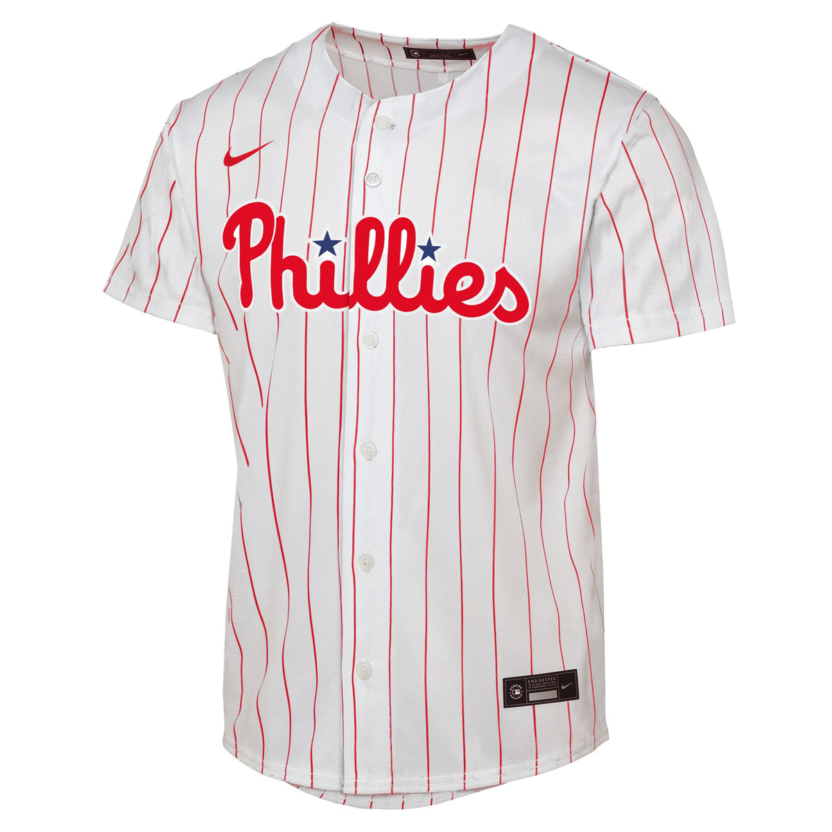 Youth Philadelphia Phillies Kyle Schwarber Nike White Replica Jersey